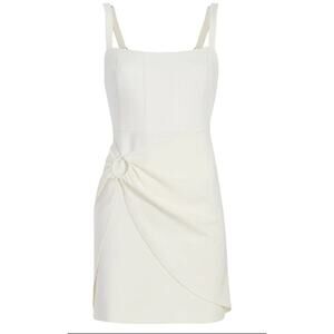 Revolve Likely Elisa Cami Straps form fitting bodice twist design mini dress 8